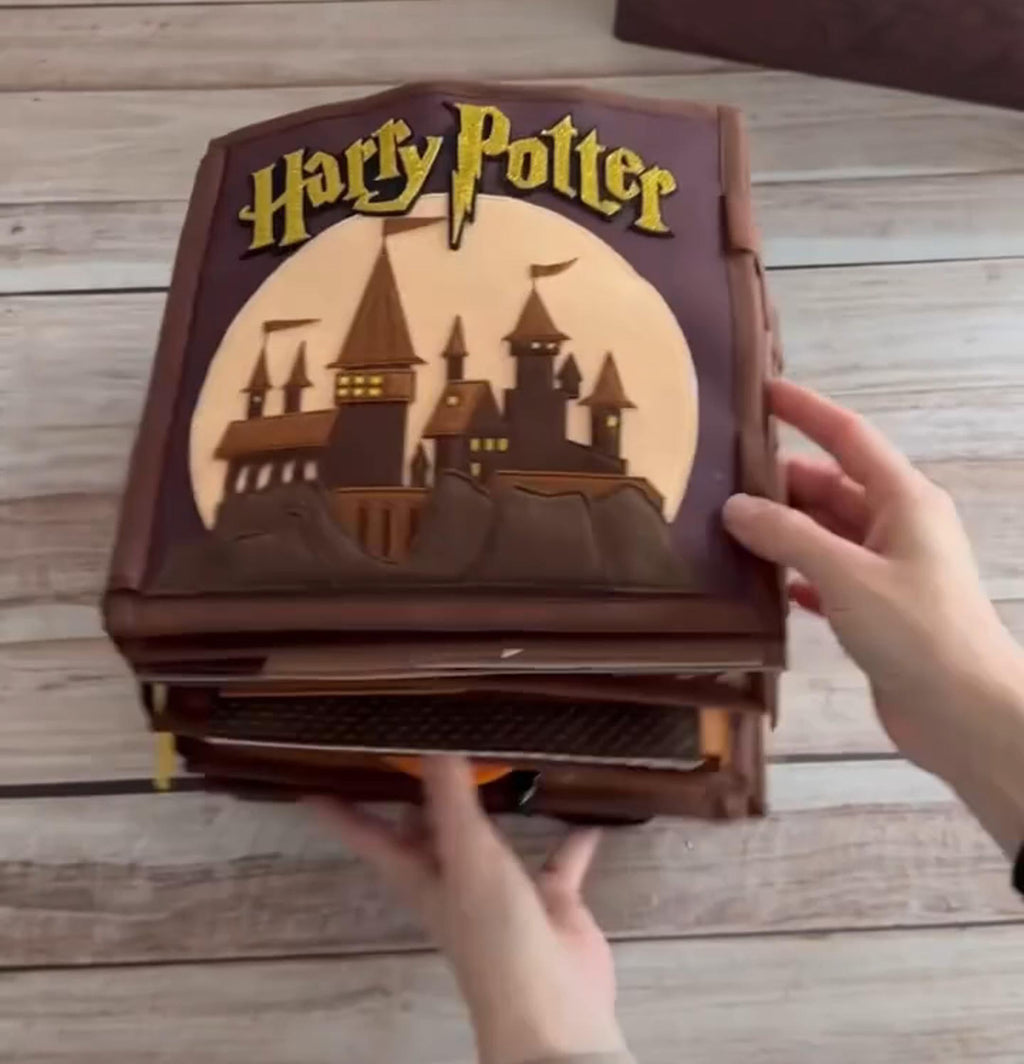 ✨ Harry Potter Quiet Book – A Magical Learning Adventure ✨