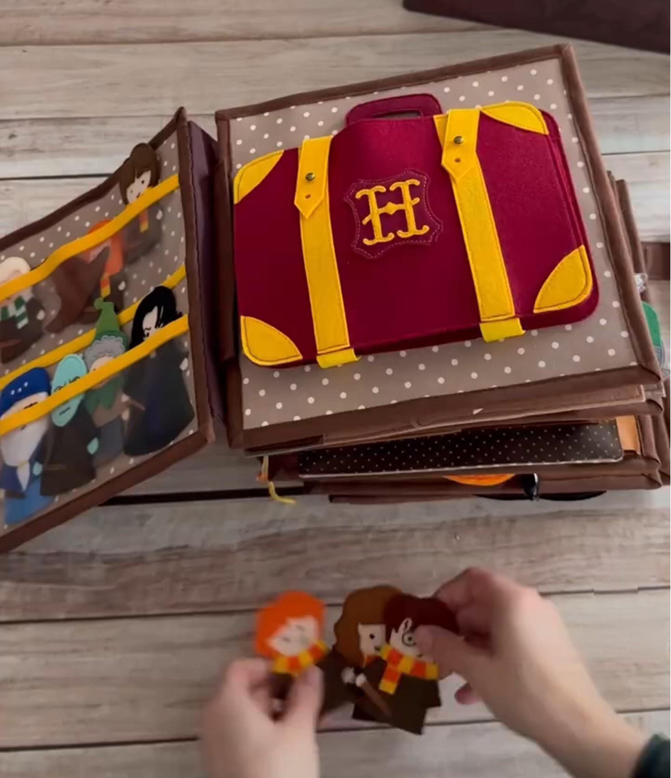 ✨ Harry Potter Quiet Book – A Magical Learning Adventure ✨