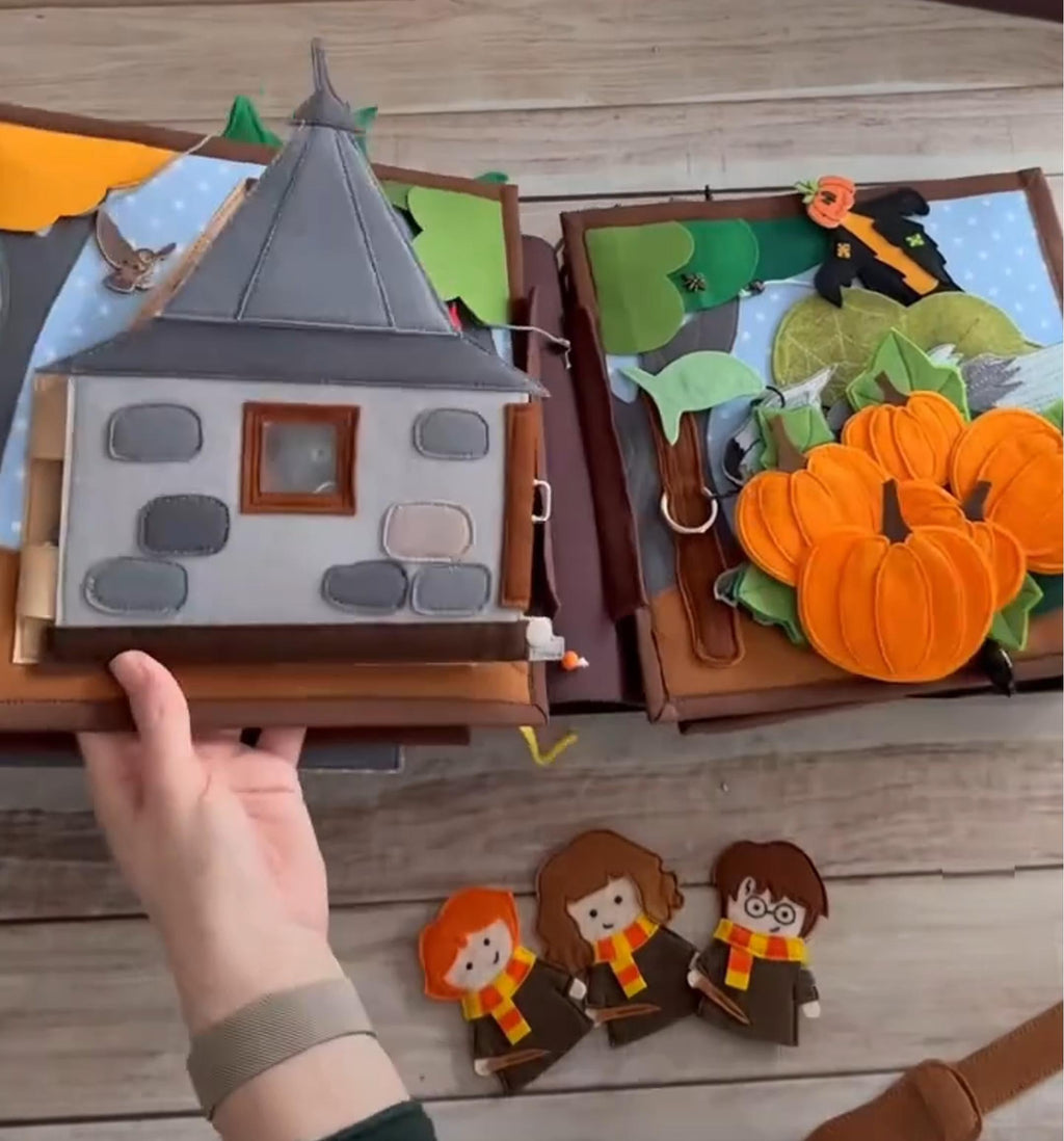 ✨ Harry Potter Quiet Book – A Magical Learning Adventure ✨