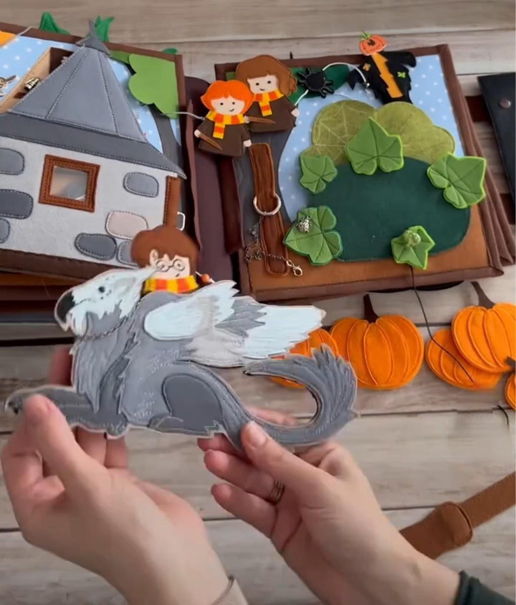 ✨ Harry Potter Quiet Book – A Magical Learning Adventure ✨